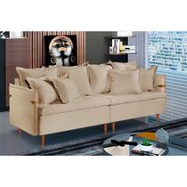 Sofá Fixo Atlas 3 Lugares Luxo 180cm Castellar Móbile