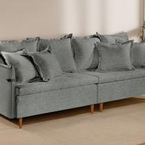 Sofá Fixo Atlas 3 Lugares Luxo 2,20 M Sofá Fixo Atlas 3 Lugares Luxo 2,20 M