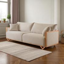 Sofá Fixo Lara 2 Lugares Luxo 1,70m Castellar Móbile Sofá Fixo Lara 2 Lugares Luxo 1,70m Castellar Móbile