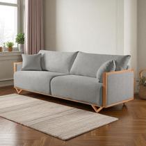 Sofá Fixo Lara 4 Lugares Luxo 2,50m Castellar Móbile Sofá Fixo Lara 4 Lugares Luxo 2,50m Castellar Móbile