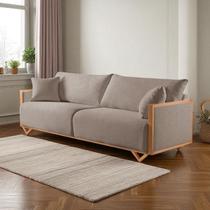 Sofá Fixo Lara 4 Lugares Luxo 2,70m Castellar Móbile Sofá Fixo Lara 4 Lugares Luxo 2,70m Castellar Móbile