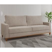 Sofá Fixo Living 2 Almofadas Soltas 4 Lugares 220cm Ares Sofá Fixo Living 2 Almofadas Soltas 4 Lugares 220cm Ares