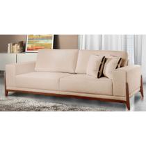 Sofá Fixo Magnus 3 Lugares Luxo 210cm Castellar Móbile