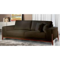 Sofá Fixo Magnus 3 Lugares Luxo 210cm Castellar Móbile Sofá Fixo Magnus 3 Lugares Luxo 210cm Castellar Móbile