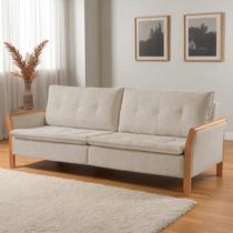 Sofá Fixo Matteo 3 Lugares Luxo 1,80m Castellar Móbile