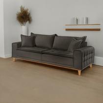 Sofá Fixo Orfeu 3 Lugares Luxo 1,80m