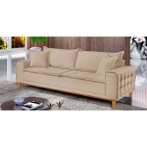 Sofá Fixo Orfeu 3 Lugares Luxo 200cm