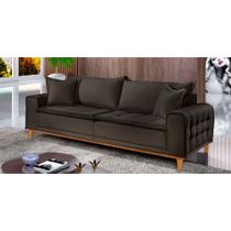Sofá Fixo Orfeu 3 Lugares Luxo 200cm Castellar Móbile Sofá Fixo Orfeu 3 Lugares Luxo 200cm Castellar Móbile