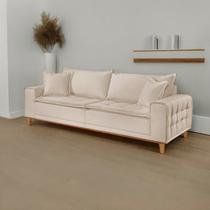 Sofá Fixo Orfeu 3 Lugares Luxo 2,00m