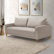 Sofá Fixo para Sala Living 198cm Roma Sofá Fixo para Sala Living 198cm Roma