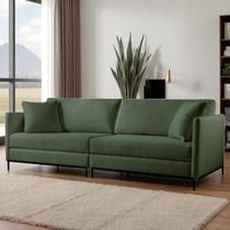 Sofá Fixo Ravi 3 Lugares Luxo 1,90m Castellar Móbile