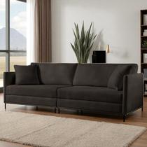 Sofá Fixo Ravi 4 Lugares Luxo 2,50m Castellar Móbile Sofá Fixo Ravi 4 Lugares Luxo 2,50m Castellar Móbile