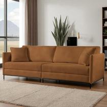 Sofá Fixo Ravi 4 Lugares Luxo 2,70m Castellar Móbile