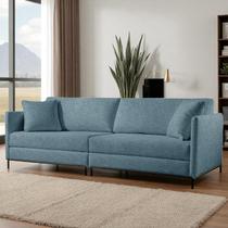 Sofá Fixo Ravi 4 Lugares Luxo 2,90m Castellar Móbile Sofá Fixo Ravi 4 Lugares Luxo 2,90m Castellar Móbile