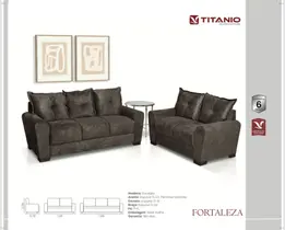 Sofá fortaleza 2 e 3 lugares