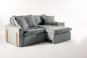 Sofá França 1,90m Retrátil Reclinável D28 Best Mobília