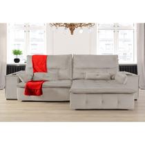 Sofá Fusion 3.00m Elétrico com USB e Vibro Massagem