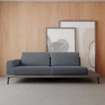 Sofá Game 4 Lugares 240 Living Contemporâneo