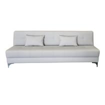 Sofá Gianni Sem Braço Tecido Acquablock Pé Aço 220cm Sofá Gianni Sem Braço Tecido Acquablock Pé Aço 220cm