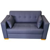 Sofá Gianni Tecido Acquablock Pé Cantoneira Claro 140cm