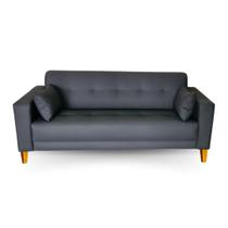 Sofá Gianni Tecido Acquablock Pé Trapézio Claro 170cm