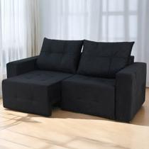 Sofa havai 1.80 cm - 1 conjunto preto