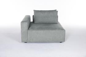 Sofá Ilha Capri Módulo 1,10 Braço de 0,20