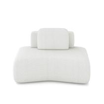 Sofá Ilha Sala de Estar Dakota 174cm Modulado Encosto Almofada Solta Bouclê OffWhite G33 - Gran Belo Sofá Ilha Sala de Estar Dakota 174cm Modulado Encosto Almofada Solta Bouclê OffWhite G33 - Gran Belo