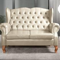 Sofá Imperador Namoradeira Chesterfield Retrô Colonial Sofá Imperador Namoradeira Chesterfield Retrô Colonial