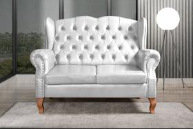 Sofá Imperador Namoradeira Chesterfield Retrô Colonial Sofá Imperador Namoradeira Chesterfield Retrô Colonial