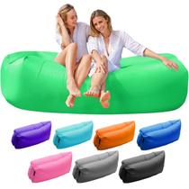 Sofa Inflavel Puff Boia Praia Piscina Camping Portatil