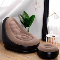 Sofá Inflável Puff Ideal Para Dormir Com Tranquilidade Sofá Inflável Puff Ideal Para Dormir Com Tranquilidade