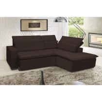Sofá Istambul 2.60x1.90m Retrátil e Reclinável com Chaise