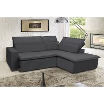 Sofá Istambul 2.60x2.10m Retrátil e Reclinável com Chaise
