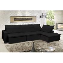 Sofá Istambul 3.80x2.10m Retrátil e Reclinável com Chaise