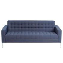 Sofá Itália 2 Lugares - Azul Marinho