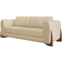 Sofa Jolie 2 Lugares 180cm Pes Boomerang Linho 212 Dourado Ezz Sofa Jolie 2 Lugares 180cm Pes Boomerang Linho 212 Dourado Ezz