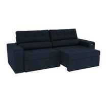 Sofá Lanus Kappesberg 2,5m Linho Azul