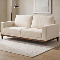 Sofá Living 180cm 3 Lugares Kayrós D05 Suede Bege - Mpozenato Sofá Living 180cm 3 Lugares Kayrós D05 Suede Bege - Mpozenato