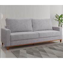 Sofá Living 3 Lugares 220cm Linhão Chanel Viero Móveis