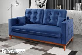 Sofá Living California - Azul