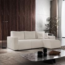 Sofá Living de 70cm com Braço + 70cm sem Braço mais Chaise Lado Direito Meu Sofá Online
