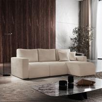 Sofá Living de 70cm com Braço + 70cm sem Braço mais Chaise Lado Direito Meu Sofá Online