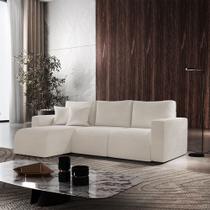 Sofá Living de 70cm com Braço + 70cm sem Braço mais Chaise Lado Esquerdo Meu Sofá Online Sofá Living de 70cm com Braço + 70cm sem Braço mais Chaise Lado Esquerdo Meu Sofá Online