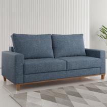 Sofá Living Gilbran 3 Lugares Linhão Safira - Vian