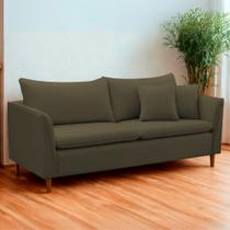 Sofá Living Kassia 1,64m 2 Lugares 1,64m Chenille LansofBr