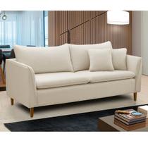 Sofá Living Kassia 2 Lugares 1,54m Porcelana LansofBR