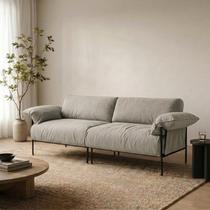 Sofá Living Modular 240cm Base Metálica Basileia Yescasa Sofá Living Modular 240cm Base Metálica Basileia Yescasa
