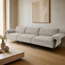 Sofá Living Modular 340cm Base Metálica Basileia Yescasa