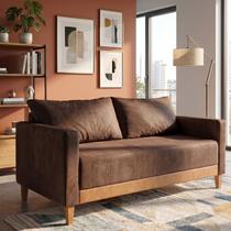 Sofá Living Siena 2 Lugares 160cm Veludo com Molas Bonnel Sofá Living Siena 2 Lugares 160cm Veludo com Molas Bonnel